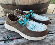 Load image into Gallery viewer, Ariat Women's Turquoise Westbound Buckeye