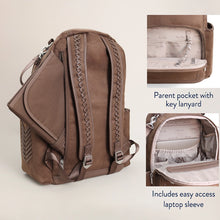 Load image into Gallery viewer, Aspen Itzy Ritzy Boss Plus™ Large Backpack Diaper Bag