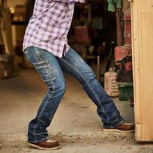 Load image into Gallery viewer, Ariat Women’s Rebar DuraStretch Riveter Perfect Rise Boot Cut Jean