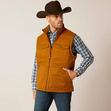 Load image into Gallery viewer, Ariat Men’s Chestnut Grizzly 2.0 Canvas Conceal and Carry Vest