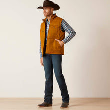Load image into Gallery viewer, Ariat Men’s Chestnut Grizzly 2.0 Canvas Conceal and Carry Vest