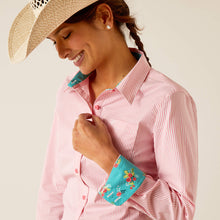Load image into Gallery viewer, Ariat Women's Pink Stripe Kirby Shirt