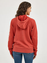 Load image into Gallery viewer, Wrangler® Women's Classic Logo Hoodie - Rust