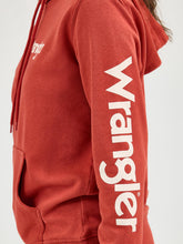 Load image into Gallery viewer, Wrangler® Women's Classic Logo Hoodie - Rust