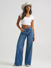 Load image into Gallery viewer, Wrangler® Women's Retro Bailey Super High Rise Wide Leg Jeans - Yvette