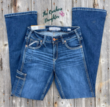 Load image into Gallery viewer, Ariat Women’s Rebar DuraStretch Riveter Perfect Rise Boot Cut Jean