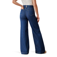 Load image into Gallery viewer, Ariat Women's Westie Yoke Ultra High Rise Wide Leg Trousers
