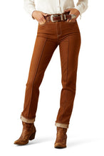 Load image into Gallery viewer, Ariat Women's Rust Ultra High Rise Relaxed Straight Leg Jean