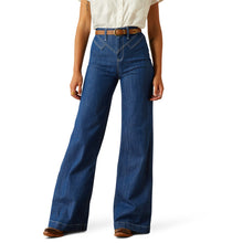 Load image into Gallery viewer, Ariat Women's Westie Yoke Ultra High Rise Wide Leg Trousers