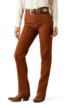 Load image into Gallery viewer, Ariat Women's Rust Ultra High Rise Relaxed Straight Leg Jean