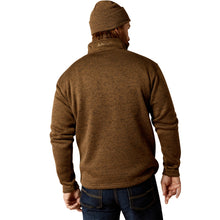 Load image into Gallery viewer, Ariat Men's Brown Heather Caldwell 1/4 Zip
