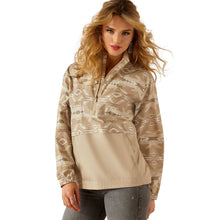 Load image into Gallery viewer, Ariat Whisper Pullover Jacket - Sandstone Southwest