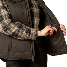 Load image into Gallery viewer, Ariat Women's Black Western Yoke Grizzly Insulated Vest