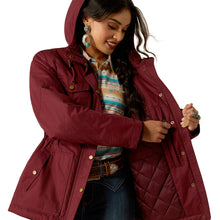 Load image into Gallery viewer, Ariat Women's Western Yoke Grizzly Insulated Parka - Tawny Port