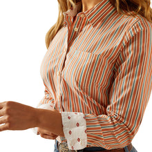 Load image into Gallery viewer, Ariat Women's Malia Stripe Kirby Shirt