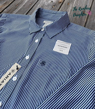 Load image into Gallery viewer, Ariat Women's Black Iris Stripe Kirby Pro Shirt