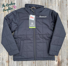 Load image into Gallery viewer, Ariat Youth Black Crius Insulated Jacket