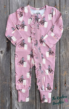 Load image into Gallery viewer, Barrel Racer Horse -Ruffled- Jammies