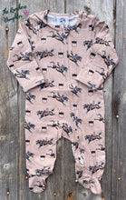 Load image into Gallery viewer, Rodeo Broncs Footed Jammies