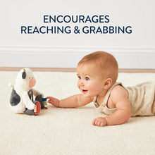 Load image into Gallery viewer, Cow Itzy Bitzy Mirror™ Travel + Tummy Time Toy