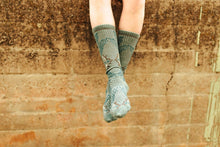 Load image into Gallery viewer, Lucky Chuck Fringe Tucumcari Gray Performance Socks