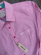 Load image into Gallery viewer, Ariat Women's Pink Stripe Kirby Shirt