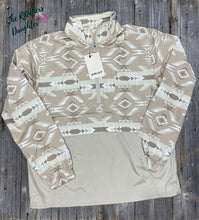 Load image into Gallery viewer, Ariat Whisper Pullover Jacket - Sandstone Southwest