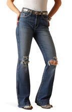 Load image into Gallery viewer, Ariat Jamina Distressed High Rise Trouser