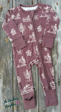 Load image into Gallery viewer, Women of the West Folding Feet Jammies