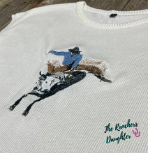 Load image into Gallery viewer, Bull Rider Cap Sleeved Sweater