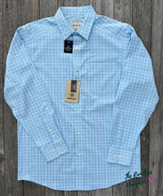 Load image into Gallery viewer, Ariat Men's Crystal Blue Plaid Everything Classic Fit Shirt