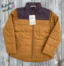 Load image into Gallery viewer, Ariat Youth Chestnut/Brown Crius Insulated Jacket