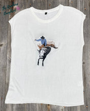 Load image into Gallery viewer, Bull Rider Cap Sleeved Sweater