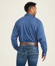 Load image into Gallery viewer, Ariat Men's Midnight Wrinkle Free Solid Pinpoint Oxford Classic Fit Shirt