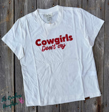 Load image into Gallery viewer, Ariat Women's Cowgirls Don't Cry Tee