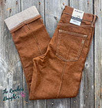 Load image into Gallery viewer, Ariat Women's Rust Ultra High Rise Relaxed Straight Leg Jean