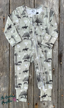 Load image into Gallery viewer, Sweet Grass - Ruffled -Folding Feet Jammies