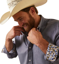 Load image into Gallery viewer, Ariat Men's Mood Indigo Wrinkle Free Classic Fit Shirt