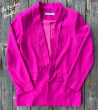 Load image into Gallery viewer, The Stockyards Blazer - Fuschia