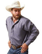 Load image into Gallery viewer, Ariat Men's Mood Indigo Wrinkle Free Classic Fit Shirt