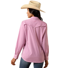 Load image into Gallery viewer, Ariat Women's Western Rose Sorbet Stripe VentTEK Stripe Shirt