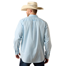 Load image into Gallery viewer, Ariat Men's Crystal Blue Plaid Everything Classic Fit Shirt