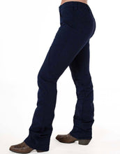 Load image into Gallery viewer, Navy Cowgirl Tuff Work Hard Play Hard