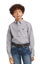 Load image into Gallery viewer, Ariat Boys Pro Series Dayne Mini Stripe Classic Fit Western Shirt