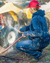 Load image into Gallery viewer, Navy Cowgirl Tuff Work Hard Play Hard