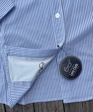 Load image into Gallery viewer, Ariat VentTEK Mazarine/White Stripe Stretch Shirt