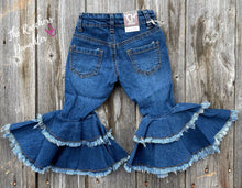 Load image into Gallery viewer, Cowgirl Hardware Double Ruffle Bell Jeans