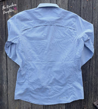 Load image into Gallery viewer, Ariat VentTEK Mazarine/White Stripe Stretch Shirt