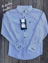 Load image into Gallery viewer, Ariat Boys Pro Series Dayne Mini Stripe Classic Fit Western Shirt