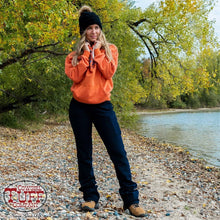 Load image into Gallery viewer, Navy Cowgirl Tuff Work Hard Play Hard